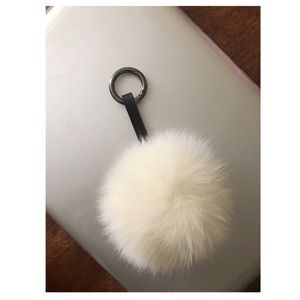 Fur ball keychain